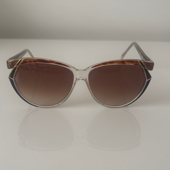 Vintage 80’s Dominic Bellisimo Tortoise Sunglasses Made in Italy - Picture 1 of 5